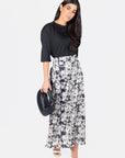 JOSEPHINE SKIRT (BLACK/IVORY) - Skirt - Yakira Bella