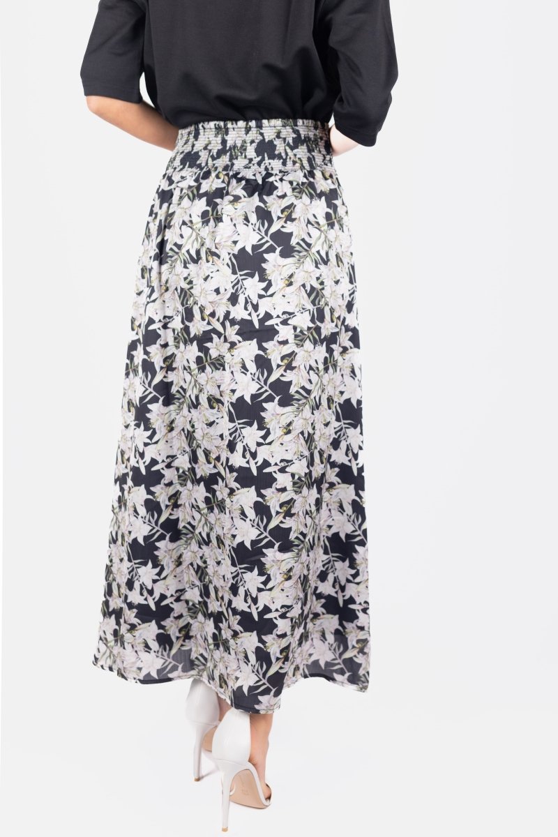 JOSEPHINE SKIRT (BLACK/IVORY) - Skirt - Yakira Bella