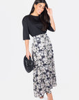 JOSEPHINE SKIRT (BLACK/IVORY) - Skirt - Yakira Bella