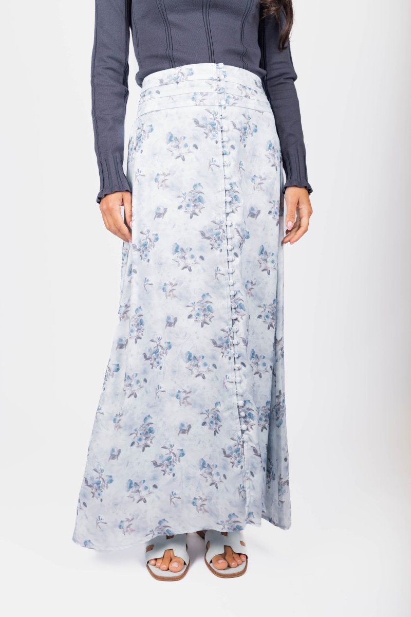 Josephine Skirt (Light Blue) - Skirt - Yakira Bella