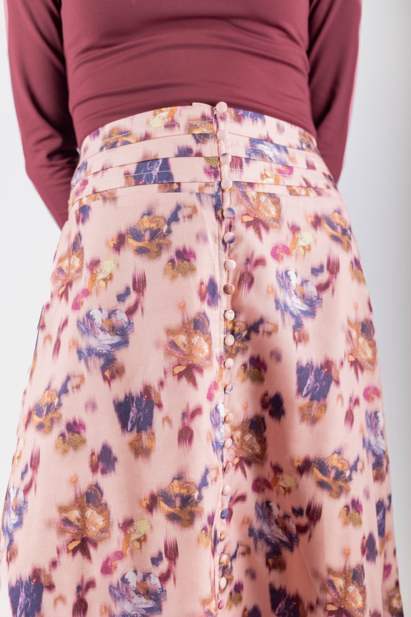 Josephine Skirt (Pink) - Skirt - Yakira Bella
