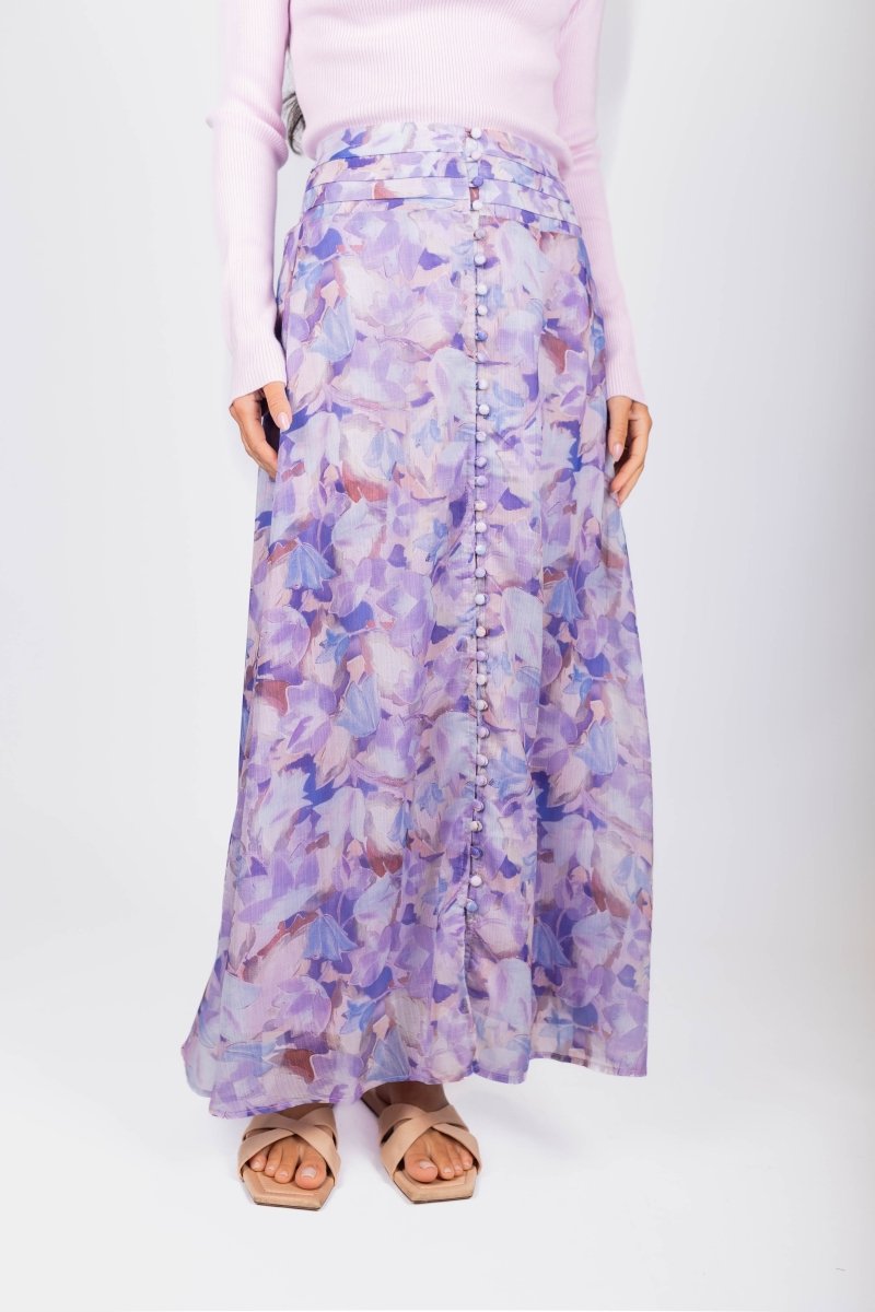 Josephine Skirt (Purple) - Skirt - Yakira Bella