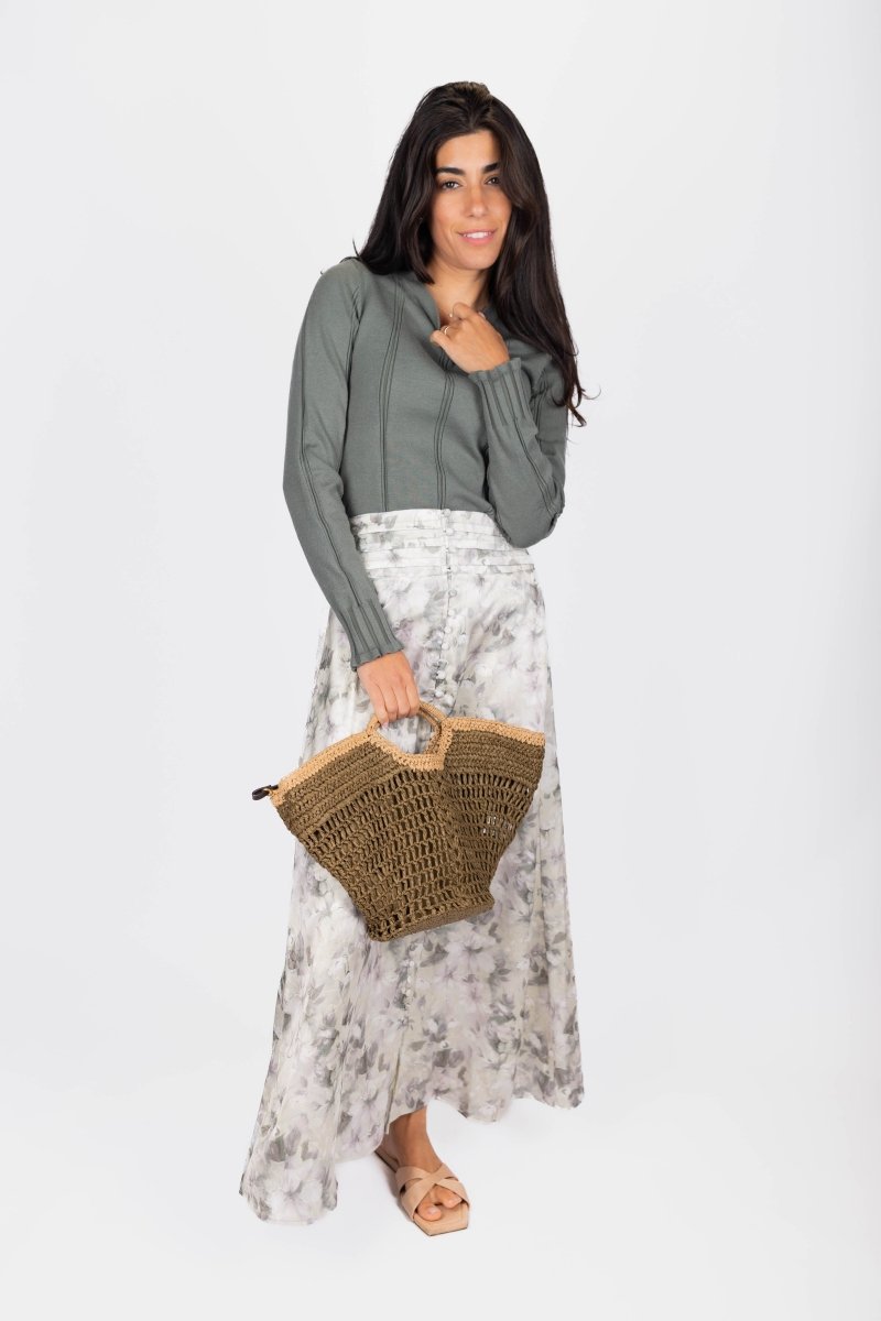 Josephine skirt (Sage Green) - Skirt - Yakira Bella