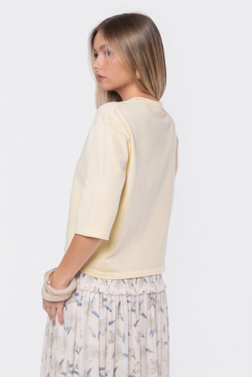 Jude Top (Butter Yellow) - Top - Yakira Bella