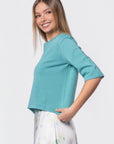 Jude Top (Light Teal Green) - Top - Yakira Bella