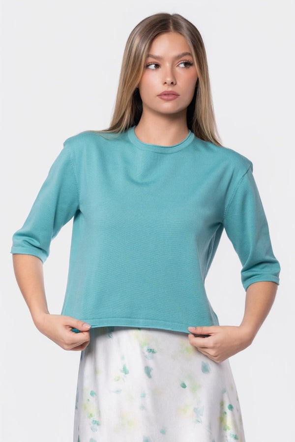 Jude Top (Light Teal Green) - Top - Yakira Bella