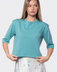 Jude Top (Light Teal Green) - Top - Yakira Bella