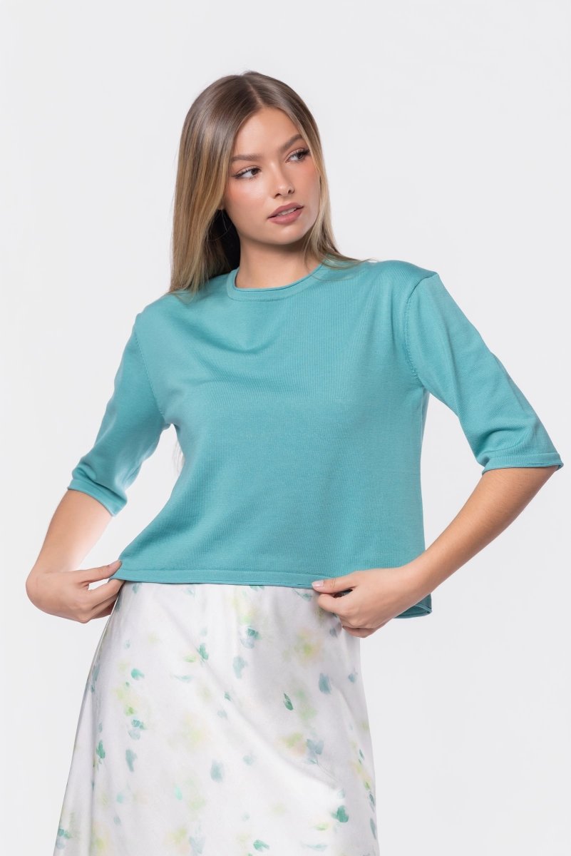Jude Top (Light Teal Green) - Top - Yakira Bella
