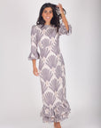 JUDY DRESS (IVORY PATTERN) - Dress - Yakira Bella