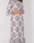 JUDY DRESS (IVORY PATTERN) - Dress - Yakira Bella