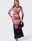 Juliana Dress (Black Ground) - Dress - Yakira Bella