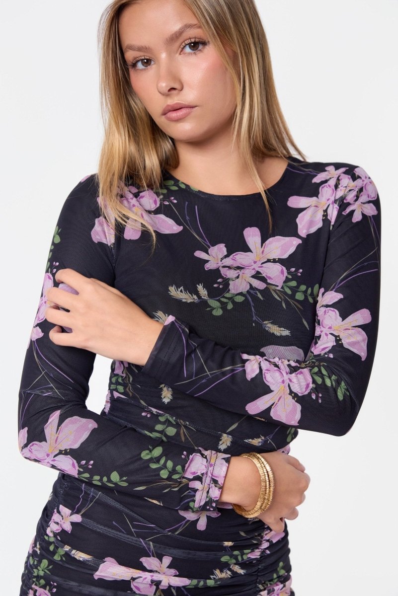 Juliana Dress (Black Pink) - Dress - Yakira Bella