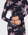 Juliana Dress (Black Pink) - Dress - Yakira Bella
