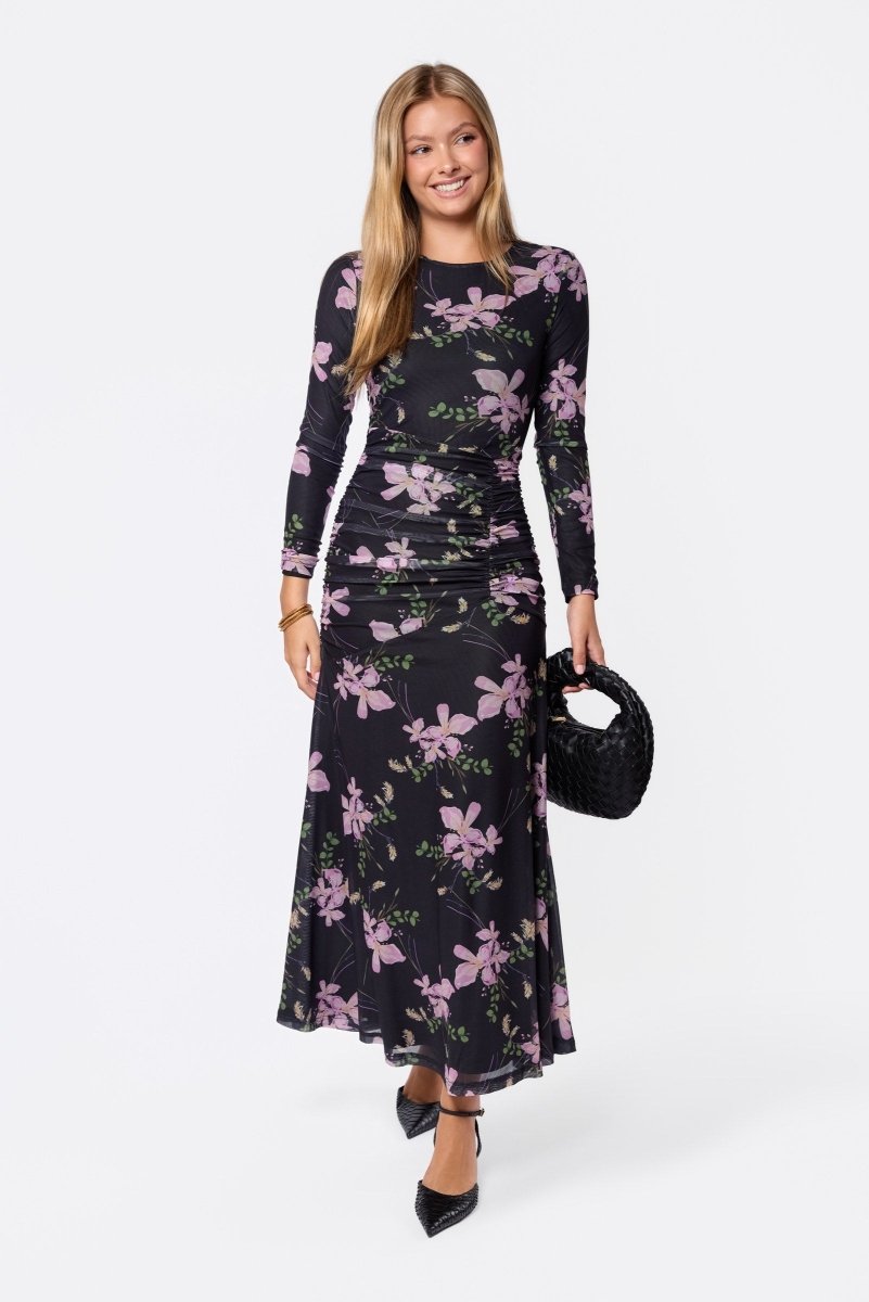 Juliana Dress (Black Pink) - Dress - Yakira Bella
