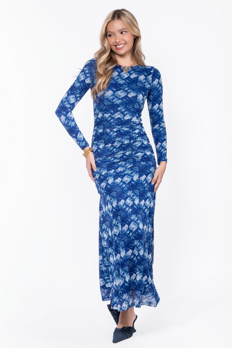 Juliana Dress (Blue) - Dress - Yakira Bella