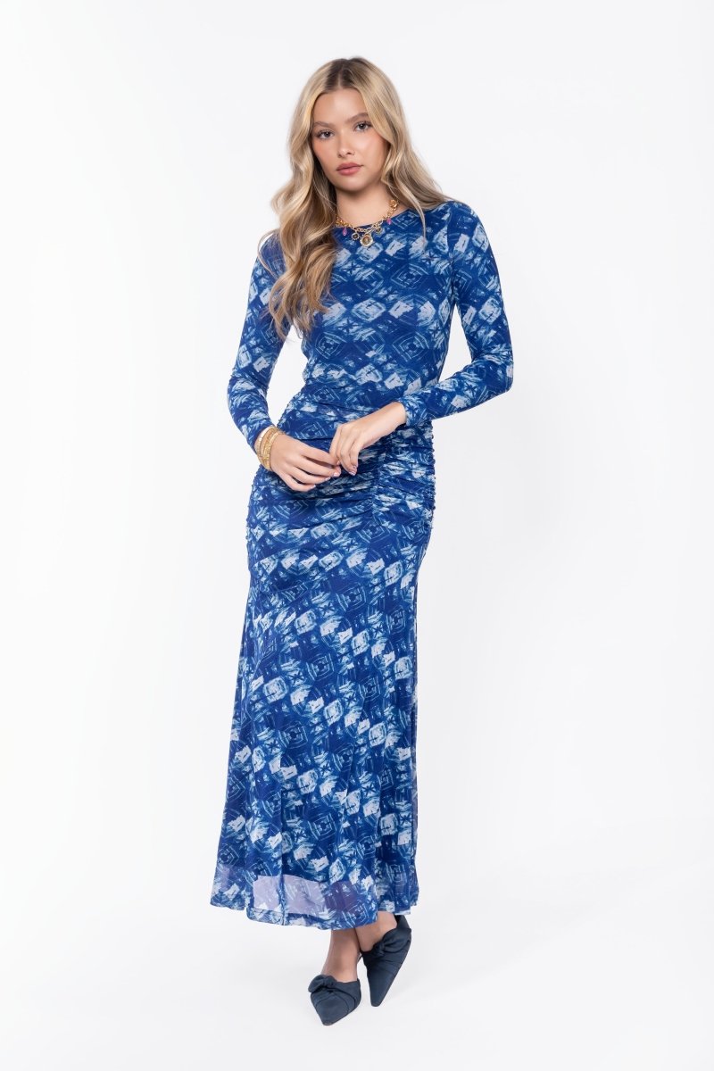 Juliana Dress (Blue) - Dress - Yakira Bella