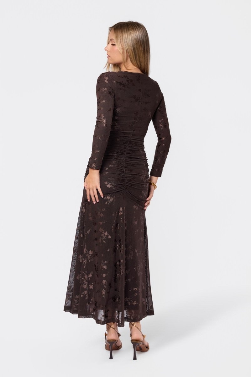 Juliana Dress (Brown) - Dress - Yakira Bella