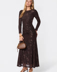 Juliana Dress (Brown) - Dress - Yakira Bella