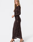 Juliana Dress (Brown) - Dress - Yakira Bella