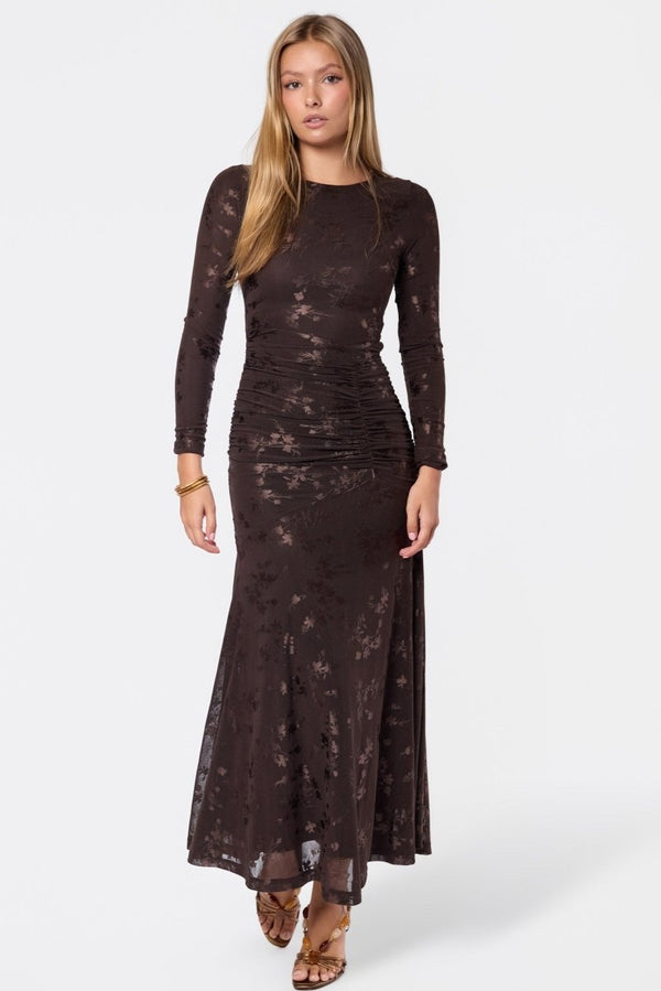 Juliana Dress (Brown) - Dress - Yakira Bella