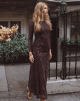 Juliana Dress (Brown) - Dress - Yakira Bella