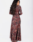 Juliana Dress (Burgundy) - Dress - Yakira Bella