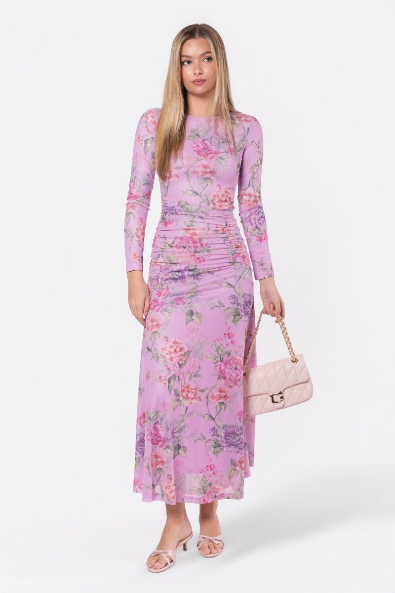 Juliana Dress (Pink/Green) - Dress - Yakira Bella