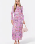 Juliana Dress (Pink/Green) - Dress - Yakira Bella