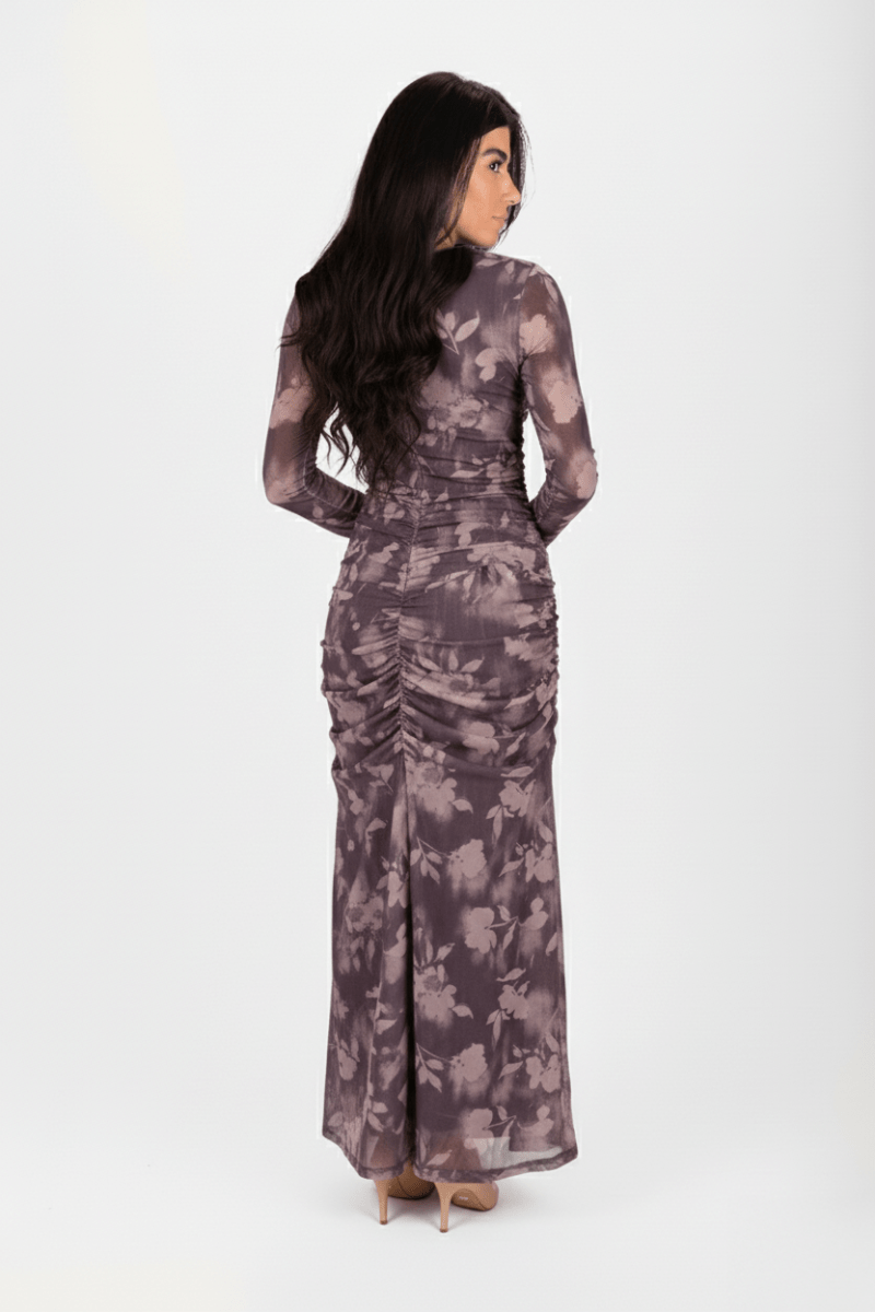 Juliana Dress (Plum) - Dress - Yakira Bella