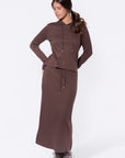 Junia Skirt (Brown) - Skirt - Yakira Bella