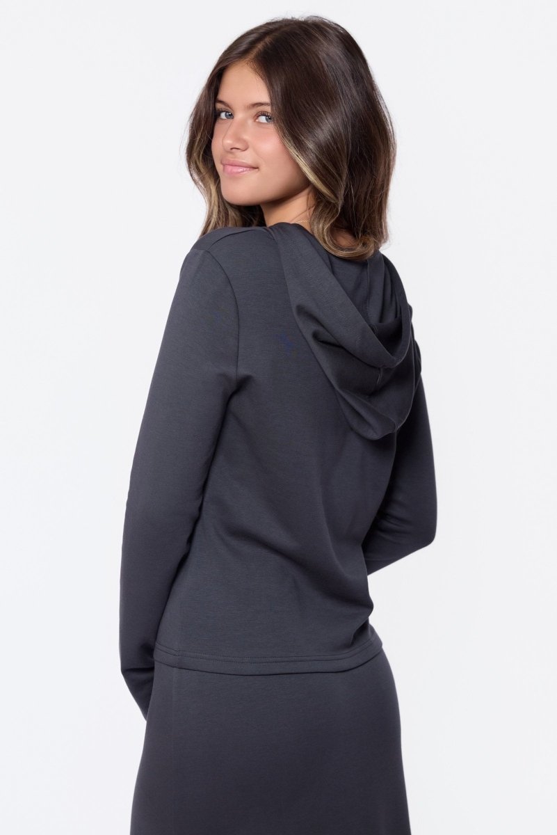 Junia Top (Dark Grey) - Top - Yakira Bella