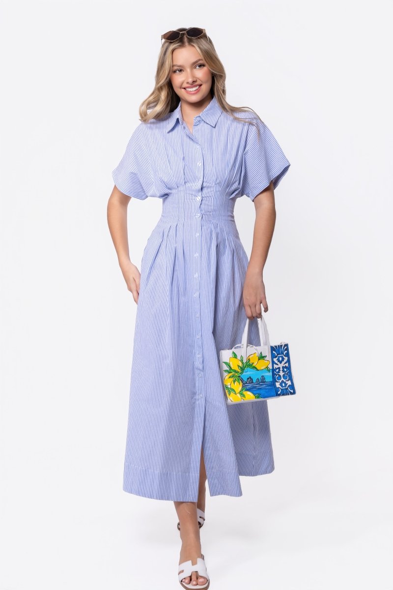 Juno Dress (Light Blue) - Dress - Yakira Bella