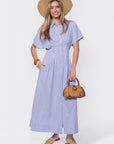 Juno Dress (Light Blue) - Dress - Yakira Bella