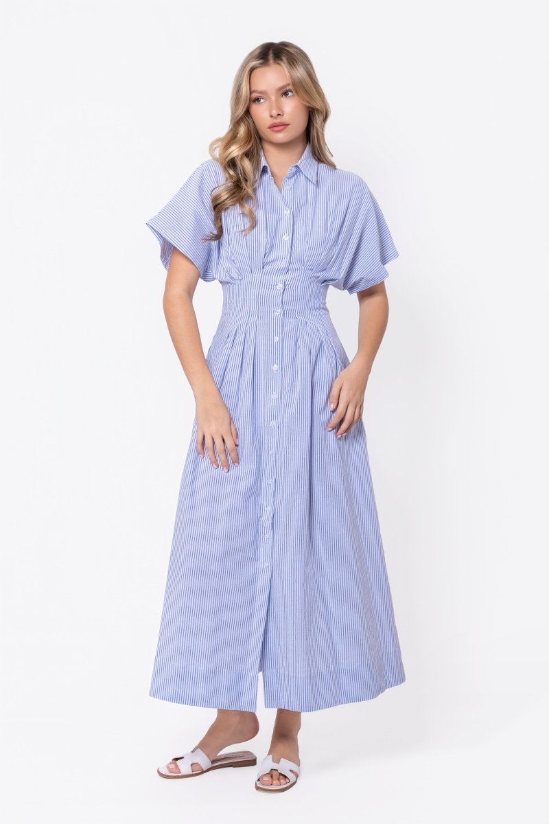 Juno Dress (Light Blue) - Dress - Yakira Bella