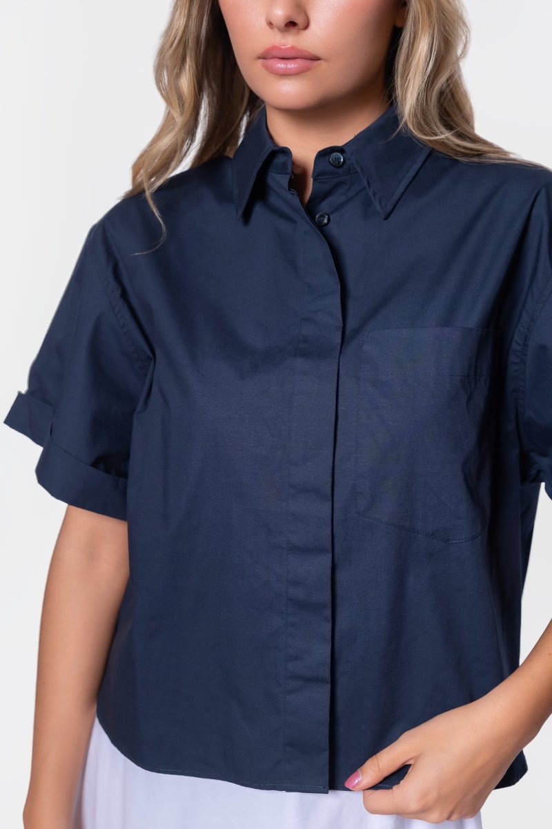 Kai Top (Navy) - Top - Yakira Bella