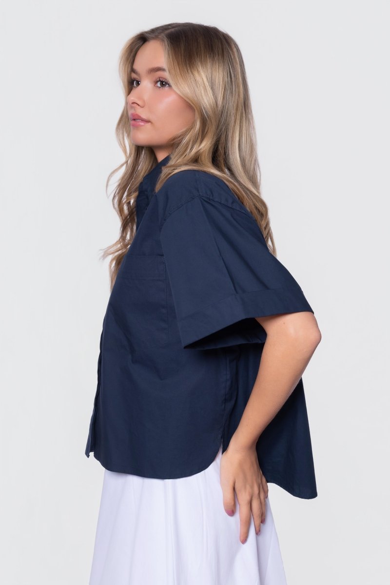 Kai Top (Navy) - Top - Yakira Bella