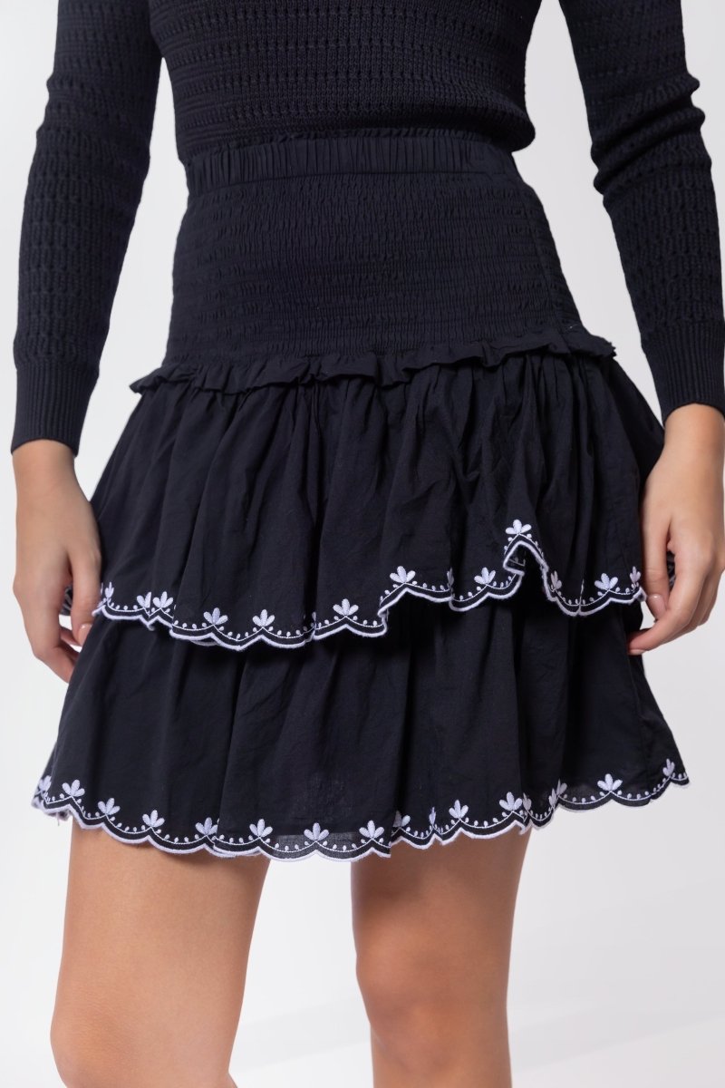 Kaida Skirt (Black) - Skirt - Yakira Bella