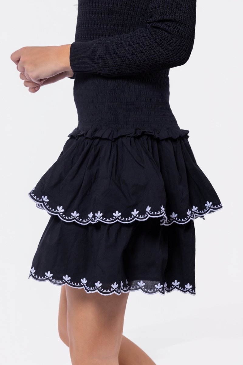 Kaida Skirt (Black) - Skirt - Yakira Bella