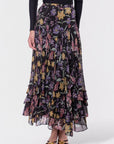 Kalina Skirt (Black Pattern) - Skirt - Yakira Bella