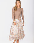 Kalina Skirt (Light Brown) - Skirt - Yakira Bella