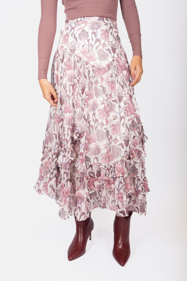Kalina Skirt (Light Plum) - Skirt - Yakira Bella