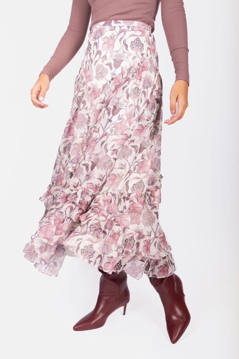 Kalina Skirt (Light Plum) - Skirt - Yakira Bella