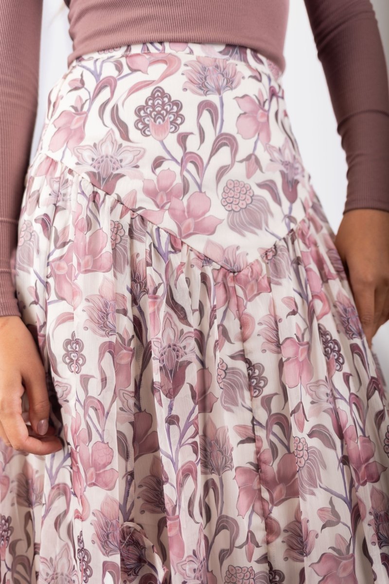 Kalina Skirt (Light Plum) - Skirt - Yakira Bella