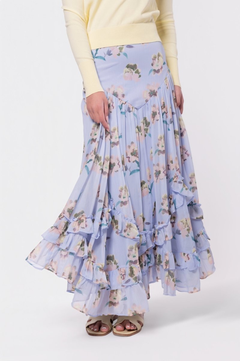 Kalina Skirt (Light Purple) - Skirt - Yakira Bella