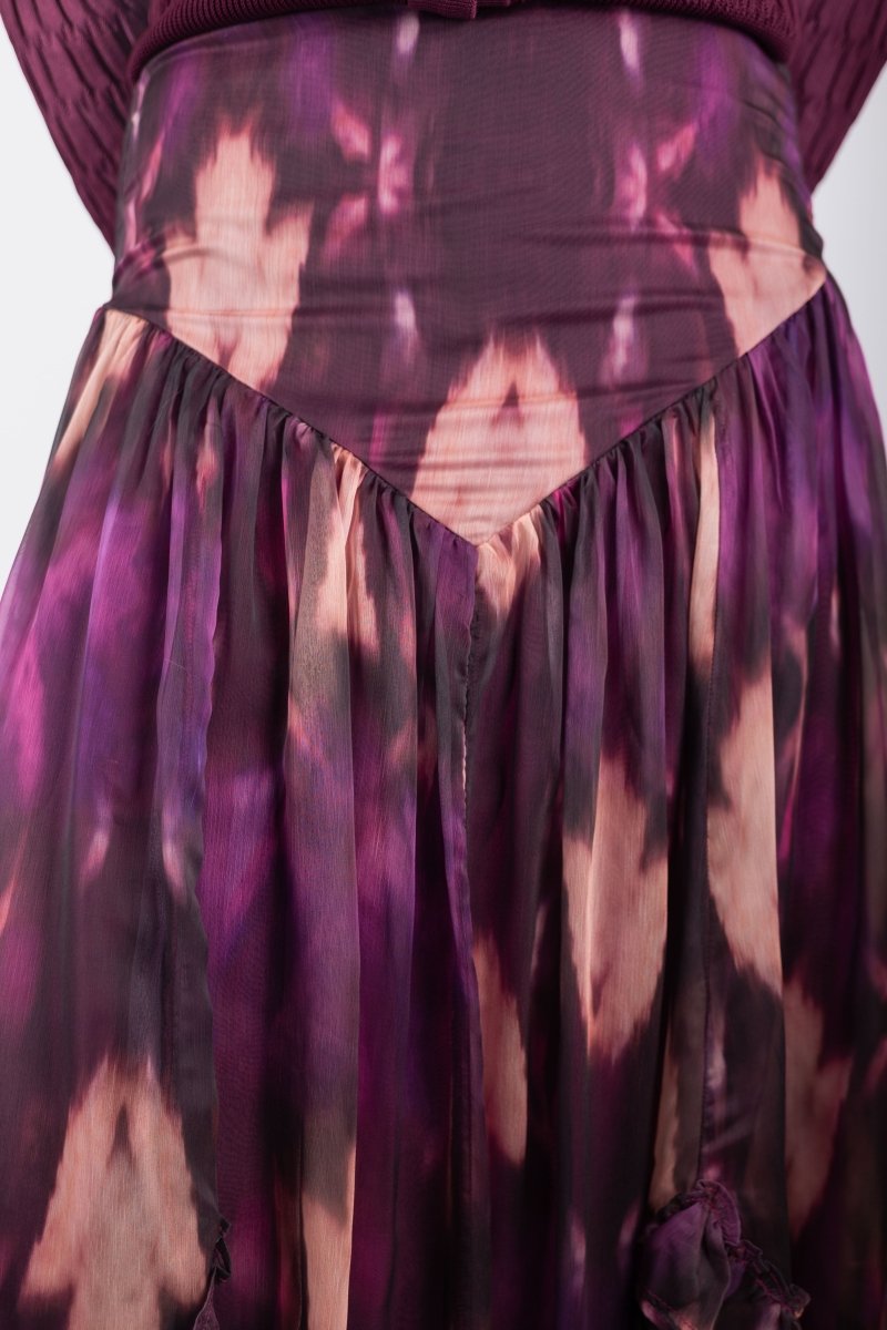 Kalina Skirt (Purple) - Skirt - Yakira Bella