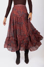 Kalina Skirt (Rust) - Skirt - Yakira Bella