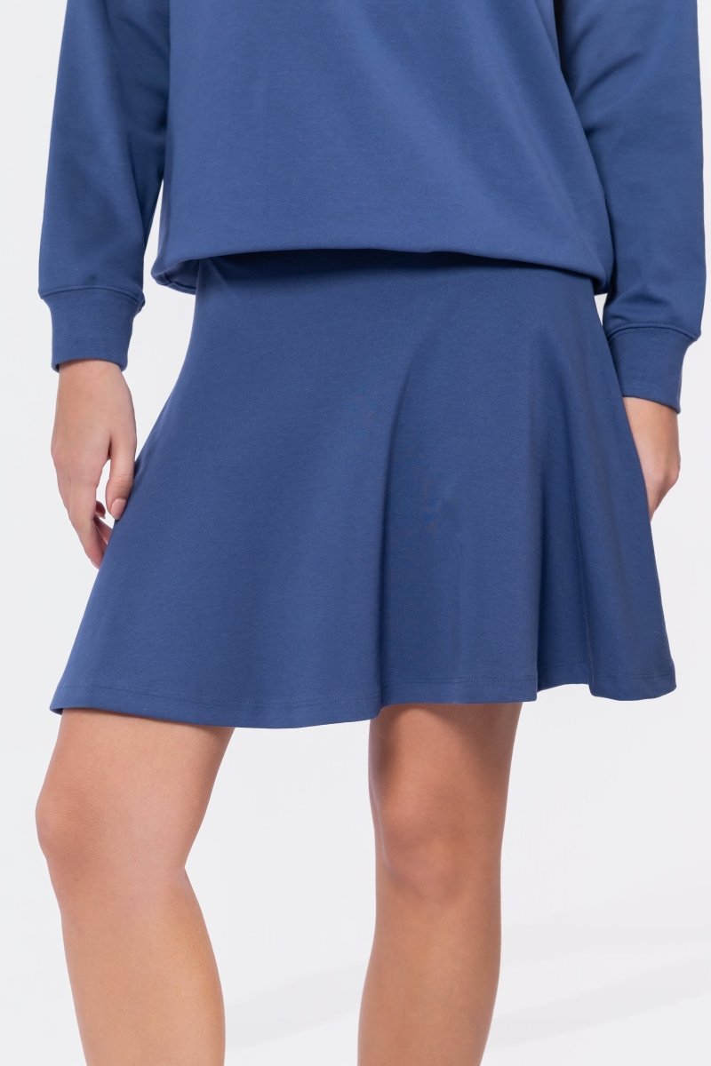 Karla Skirt 20" (Dark Blue) - Skirt - Yakira Bella
