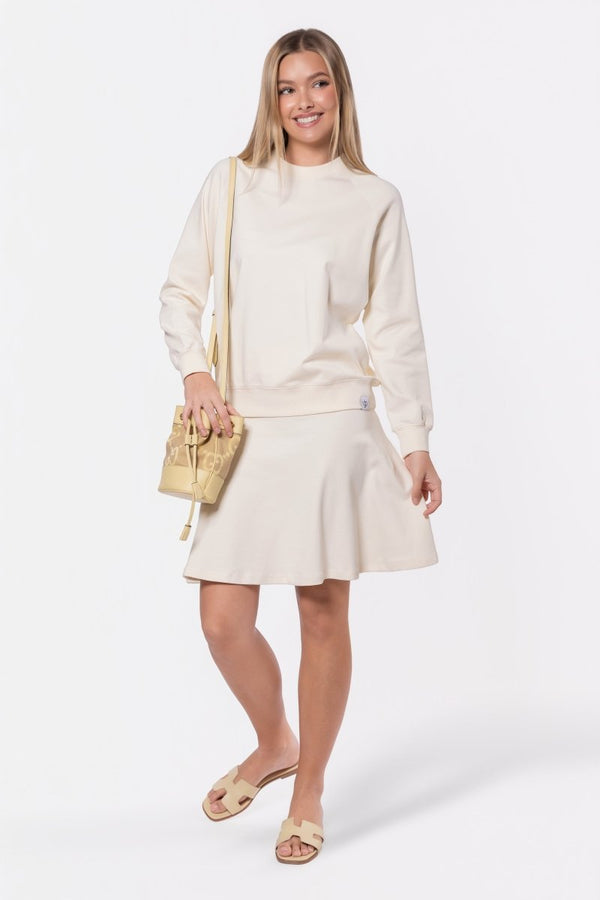 Karla Skirt 20" (Light Yellow) - Skirt - Yakira Bella