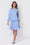 Karla Skirt 20" (Sky Blue) - Skirt - Yakira Bella