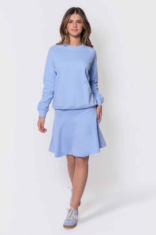 Karla Skirt 20" (Sky Blue) - Skirt - Yakira Bella